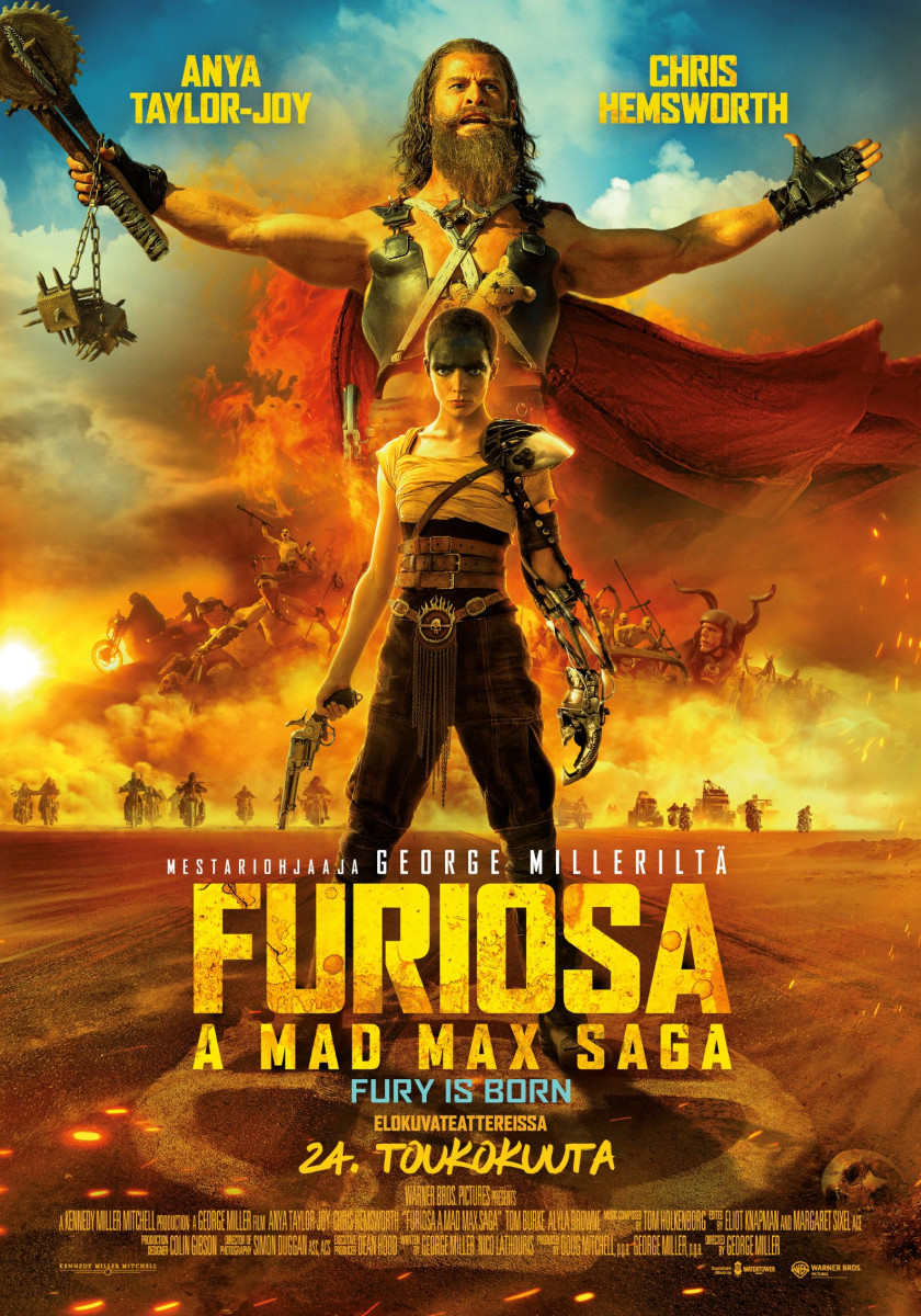 Furiosa: A Mad Max Saga -elokuvan juliste (© Warner Bros. Entertainment)