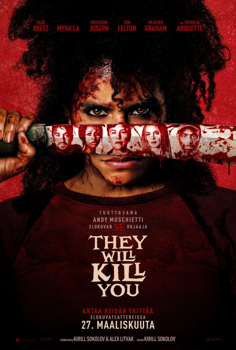 They Will Kill You -elokuvan virallinen juliste (© Warner Bros. Pictures)