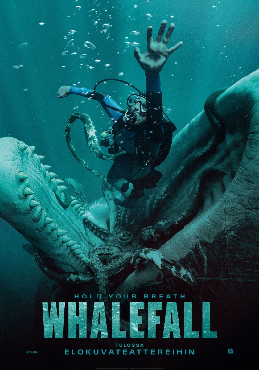 Whalefall-elokuvan virallinen juliste (© Disney)