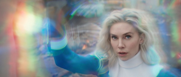 Sue Storm käyttää supervoimiaan elokuvassa The Fantastic Four: First Steps ( © 20th Century Studios)