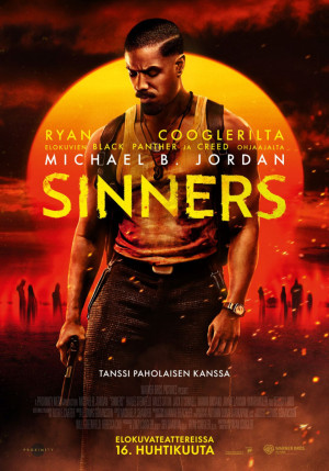Sinners-elokuvan virallinen juliste (© Warner Bros. Entertainment)
