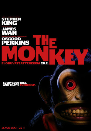 The Monkey -elokuvan virallinen juliste (© C2 Motion Picture Group)
